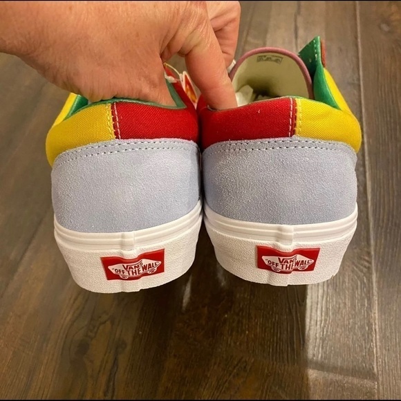 Vans Style‎ 36 Sunshine Multicolor Suede/Canvas Sneakers Size 6.5 Women - Picture 8 of 9